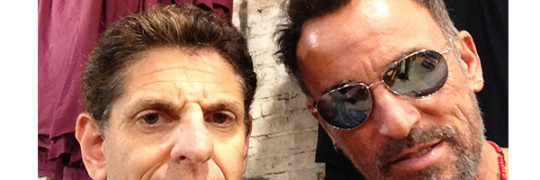 Producer Mark Krumper runs into Bruce Springsteen tonight B