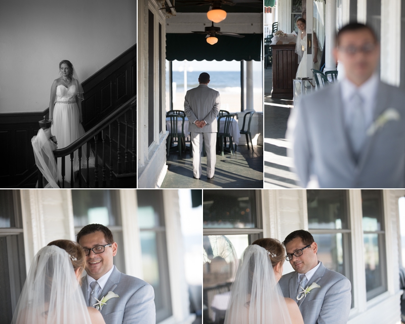 Monmouth county beach wedding Avon by the sea Nj beach wedding The Columns wedding photos 2016